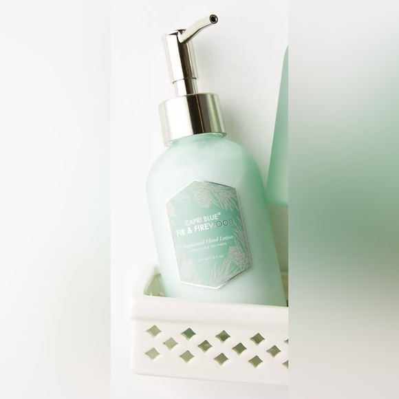 Anthropologie Capri Blue Fir & Firewood Hand Lotion - Picture 1 of 4